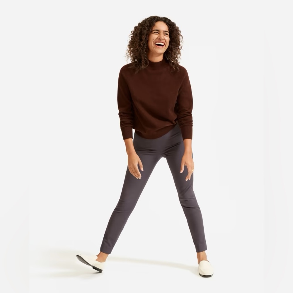 Everlane side zip cotton pant